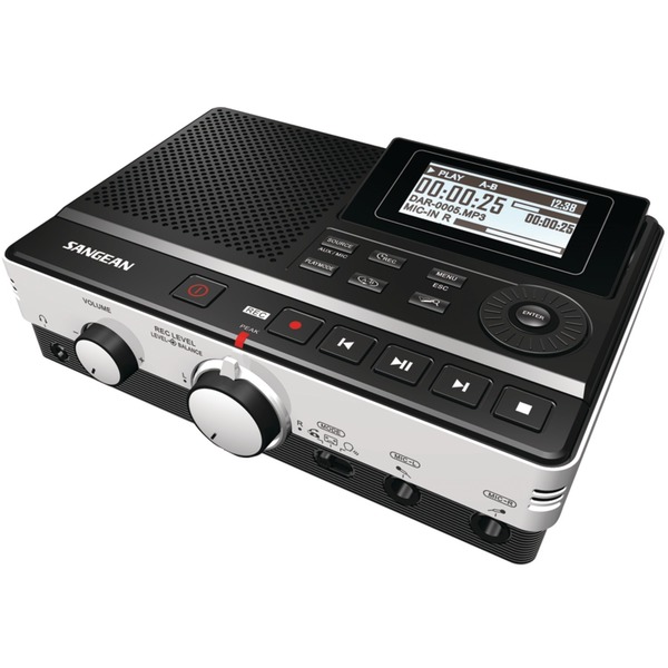 Sangean Digital Audio Recorder with Phone Answering Capability DAR-101